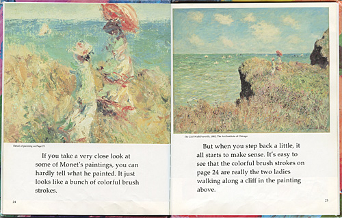 Claude Monet Book explanation of Impressionist Art