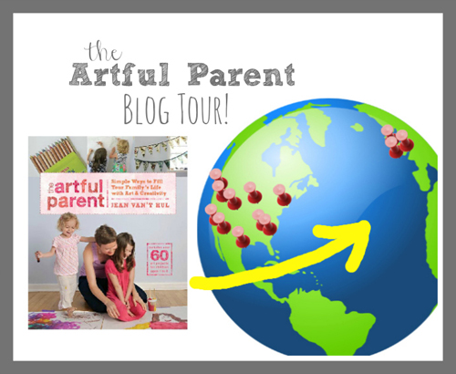 The Artful Parent Blog Tour - Canadian Stop with Keeping Creativity Alive, The Artful Parent Book Review + Giveaway. Enter this weekend (April 5-8th, 2013) for a chance to win a copy!!! https://keepingcreativityalive.com/2013/04/the-artful-parent-book-review-giveaway/