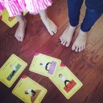 cards and feet